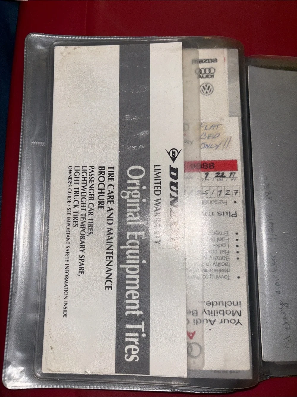 Audi 1999 maintenance book original